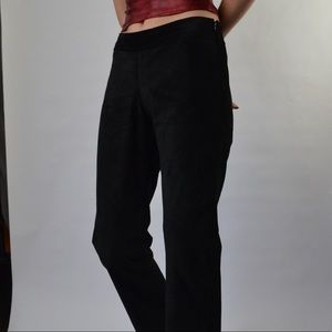 Danier Black Suede Pants